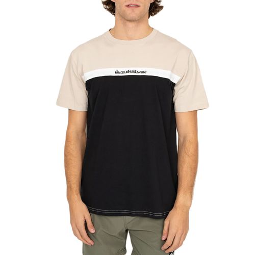 Camiseta Masculina Quiksilver Live Wire Areia-Q461A0385- -1-